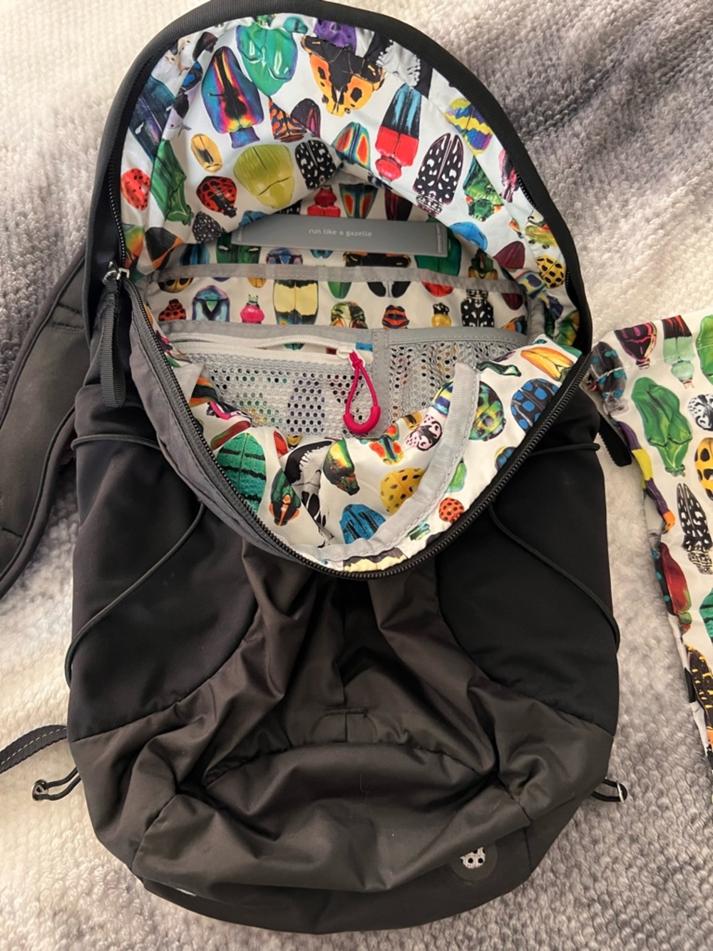 Lululemon Seawheeze bug Run All Day backpack